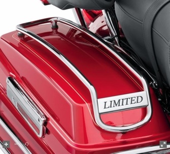 Saddlebag Lid Rail Limited Medallions